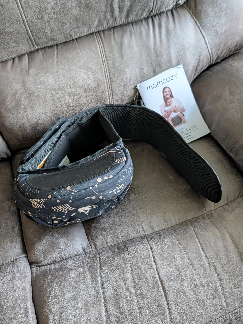 Momcozy Star Print Hip Seat Carrier